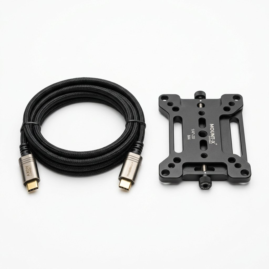 Cables, mounts and electronic accessories